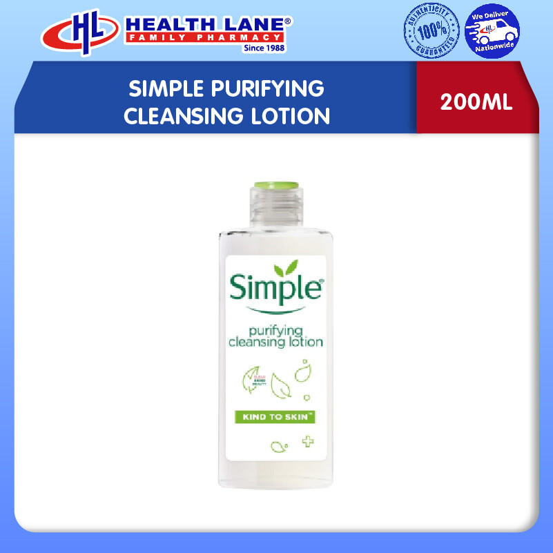 SIMPLE PURIFYING CLEANSING LOSYEN (200ML)
